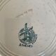 Set of 8dessert plates mismatched Iron Earth XIXth
