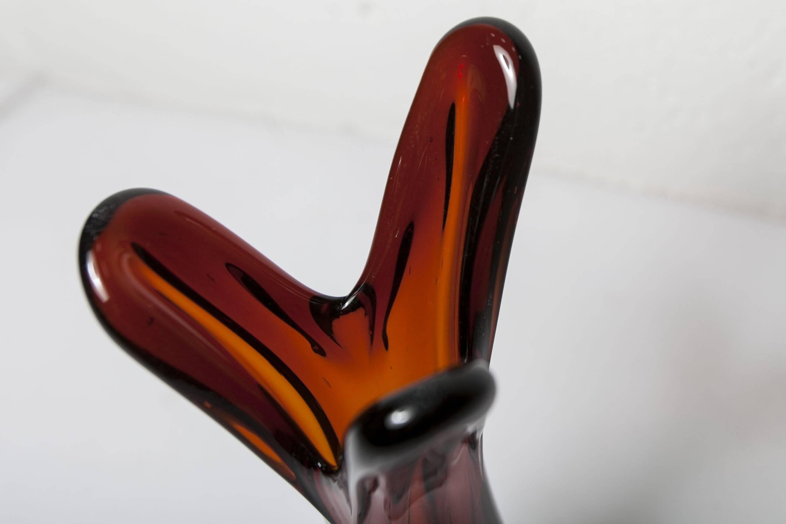 New look vase h28.5cm Murano glass 1970