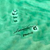 Ceramic table mat of Sarreguemines vintage design 60s