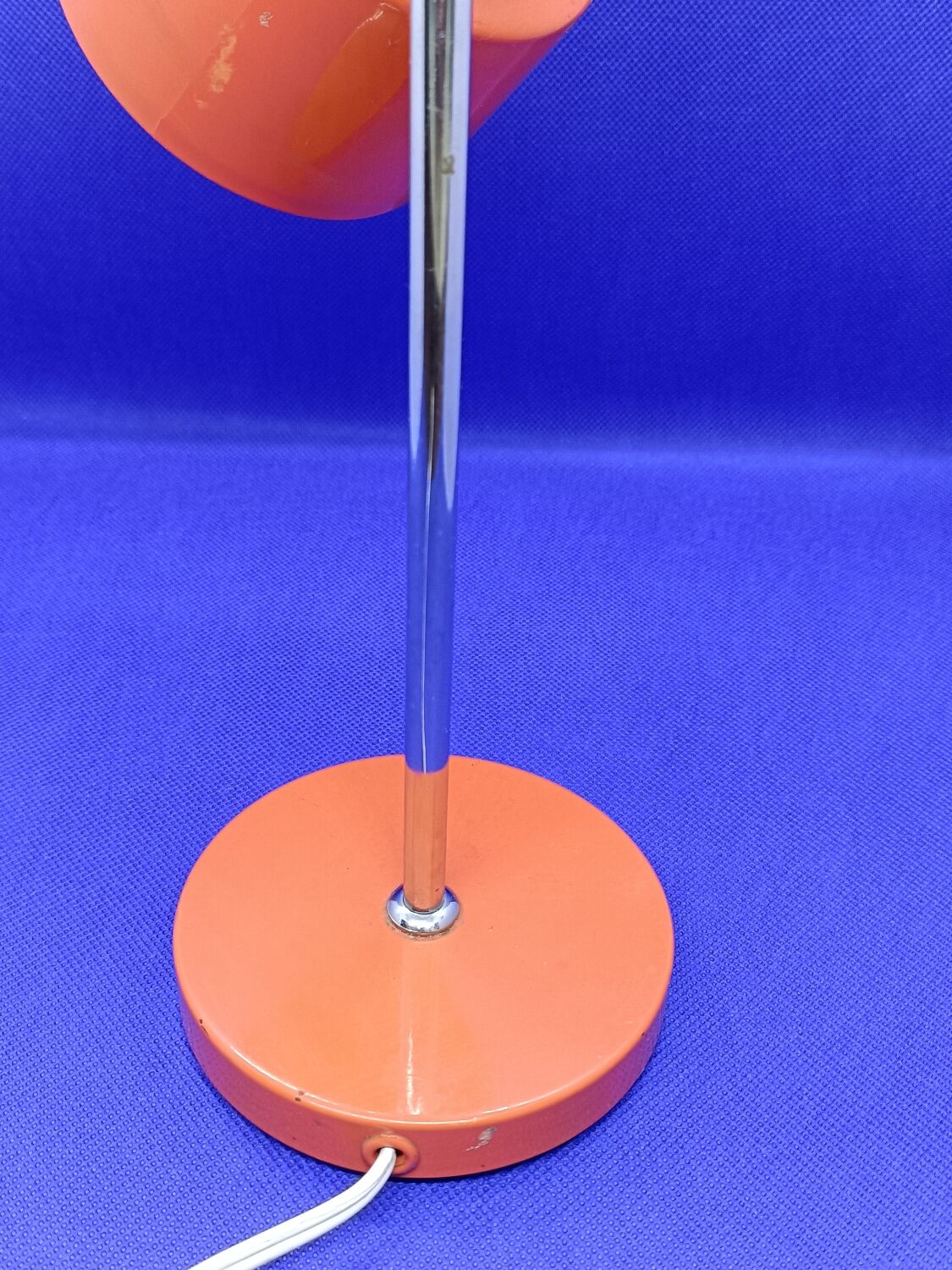 Lamp 60/70 orange, chrome