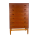 Commode en teck FDB Møbler, années 1960