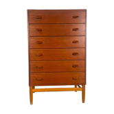 Commode en teck FDB Møbler, années 1960