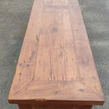 Solid teak console