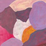 'ascension violet' a3 print edition limite