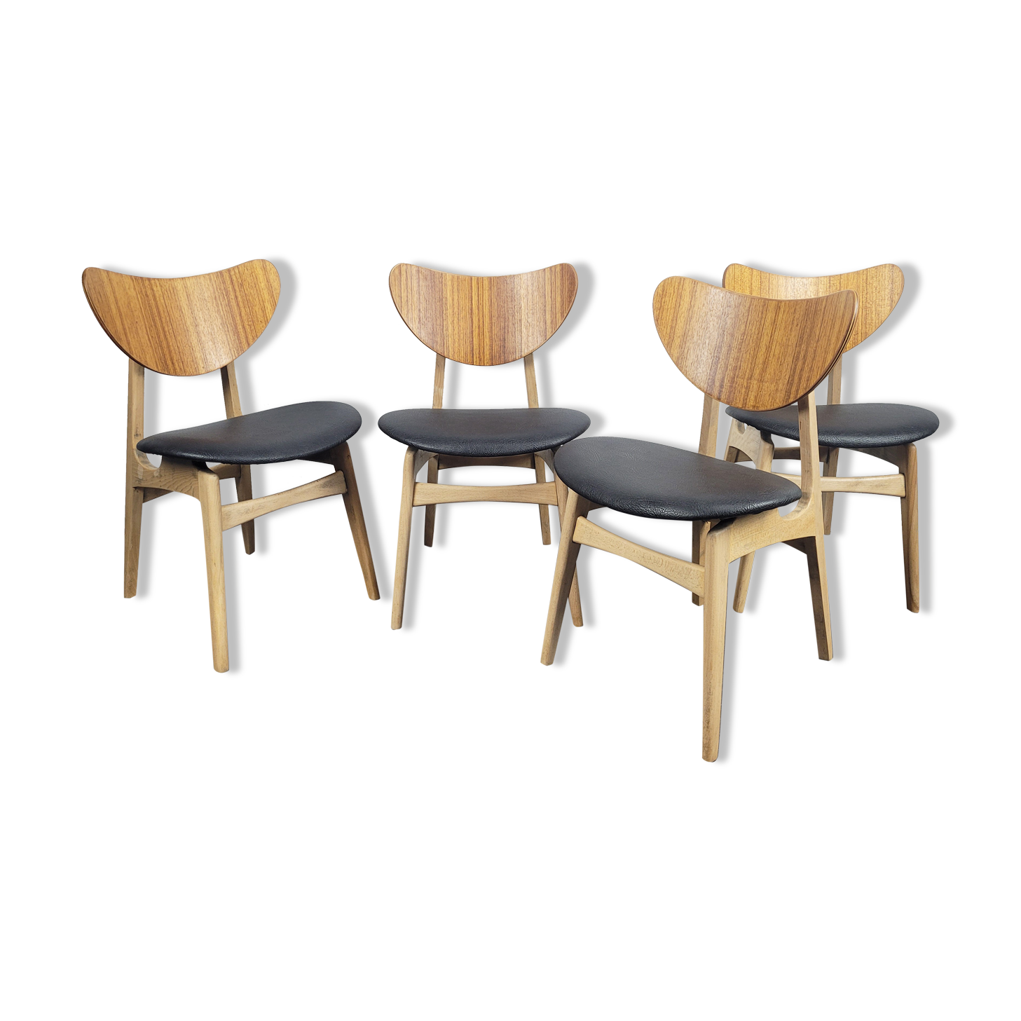 Set of 4 G Plan Butterfly Chairs, 1950s