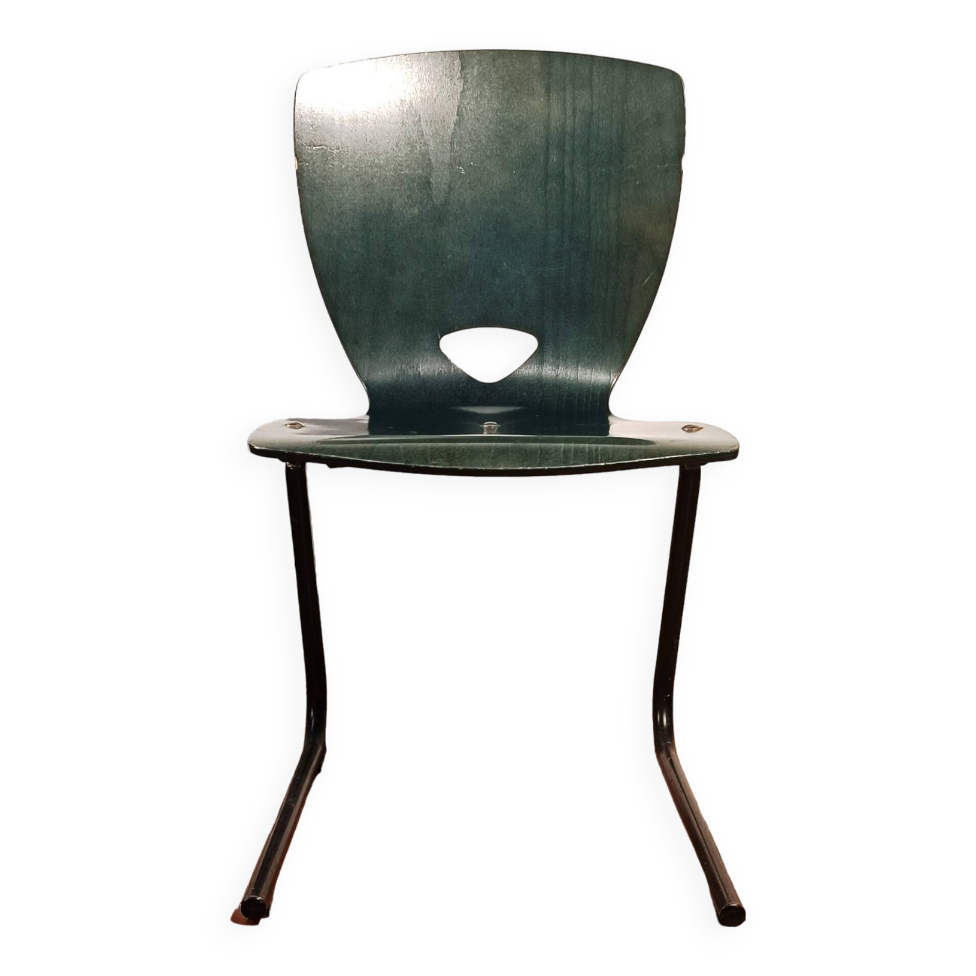 Chaise de cantine vintage