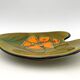 Vintage enameled ceramic bowl signed POET-LAVAL - 1960s.