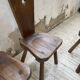 Chaises chêne massif chapo savoyarde art populaire