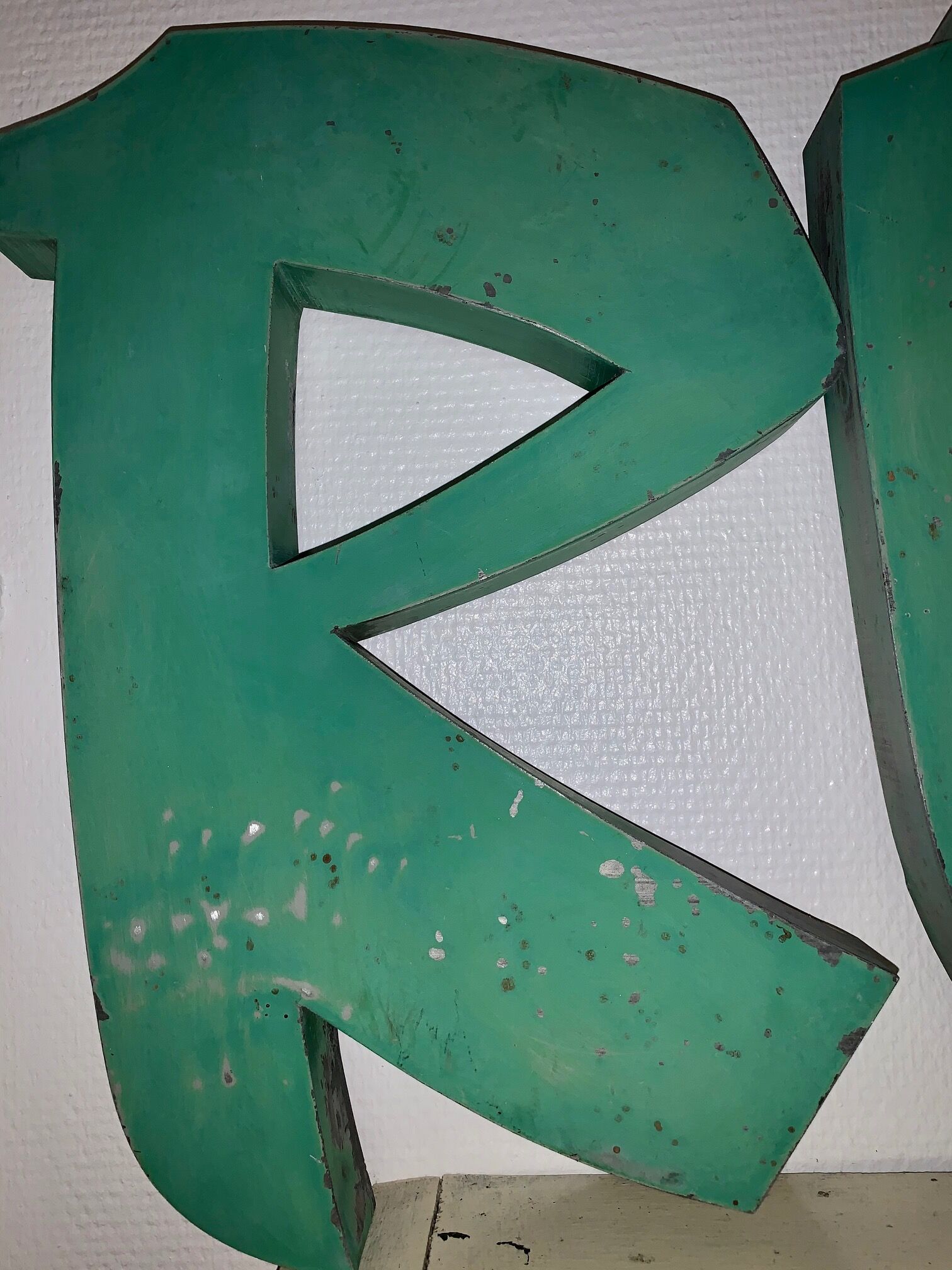 Vintage letters forming the word street