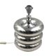 Hollywood regency chromed table lamp base, Luci Milano Italy, 1970s