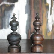 Vintage chenets, pair of chenets, fireplace accessory.