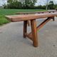 Lot de 2 bancs en orme massif par Aranjou