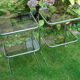 Pair of 2 vintage side tables 1970