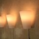 3 wall lamps by Wilhelm Wagenfeld for Peill & Putzler, "Media", 1950s