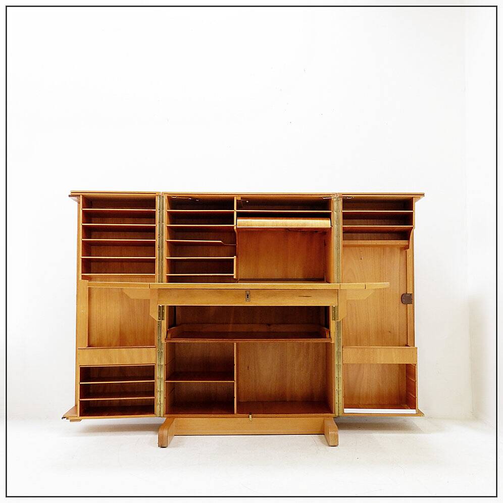 "Magic Box" desk mid-century by Mummenthaler & Meier, Switzerland, 1955
