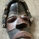 Ancien Masque tribal Dan en bois sculpté