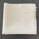 Set of 6 antique embroidered handkerchiefs