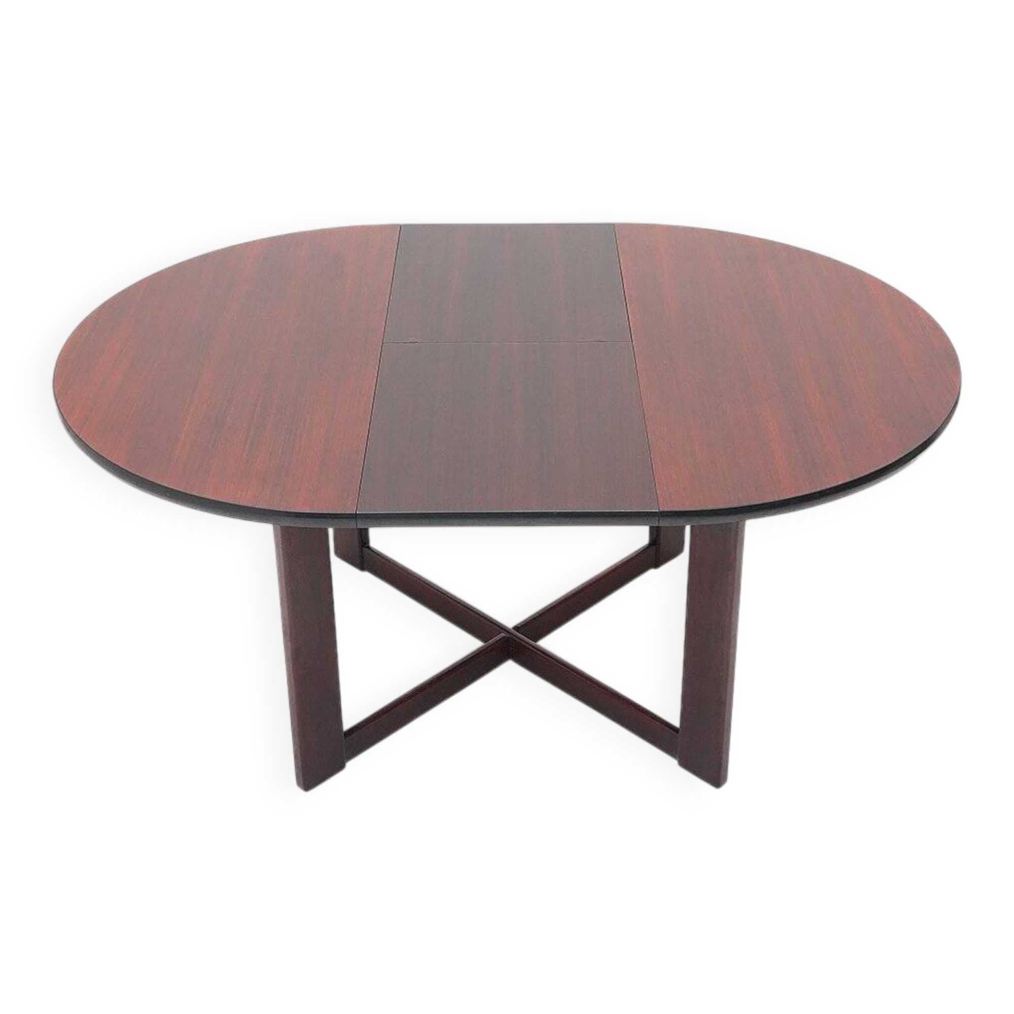 Round table with extendable top, 1970s
