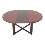 Round table with extendable top, 1970s