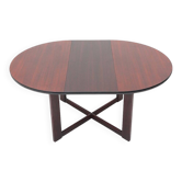 Round table with extendable top, 1970s