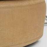 Vintage DS-800 “Biscuit” sofa by De Sede – beige leather 1970s