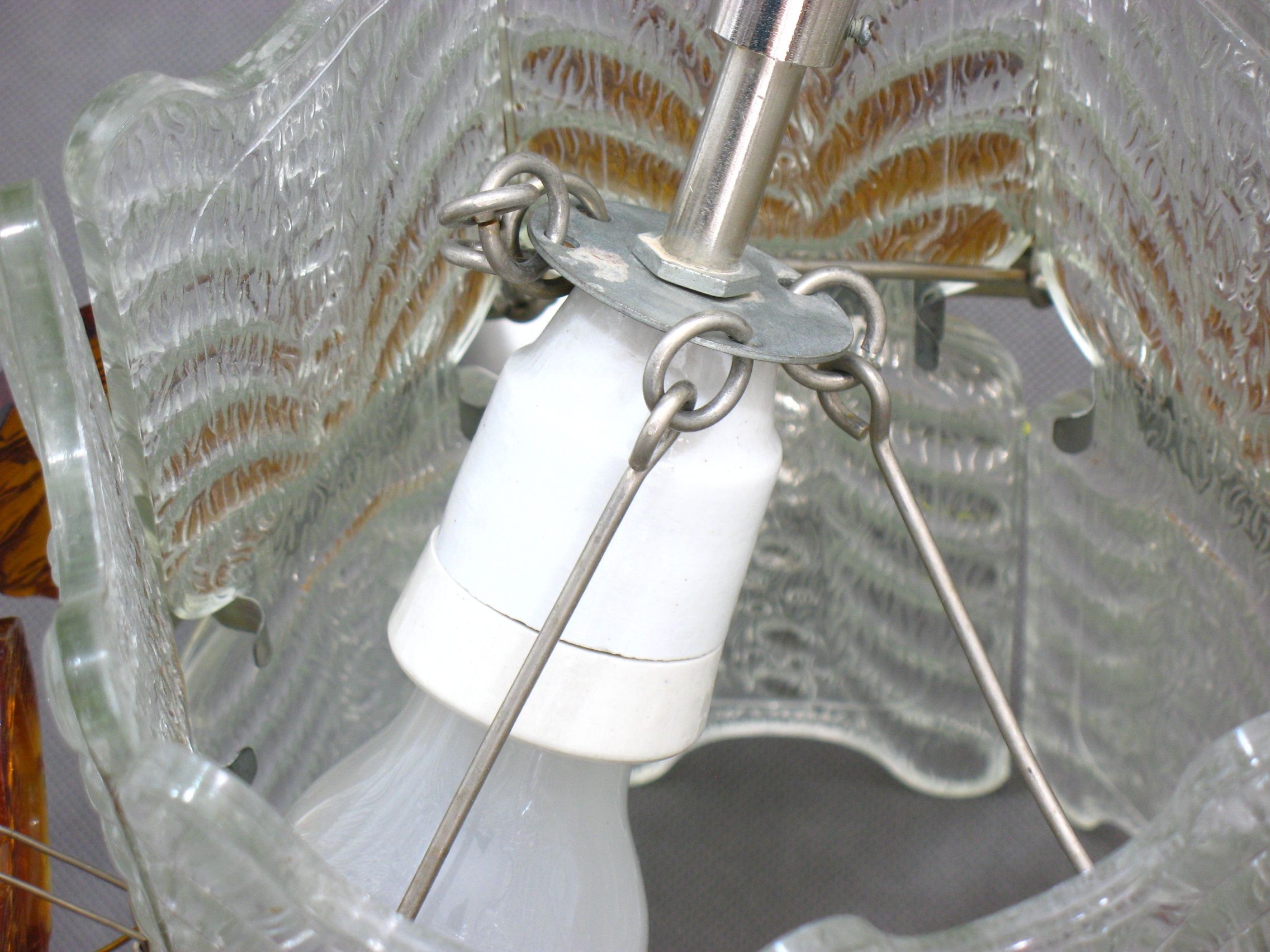 Glass ceiling lamp 70