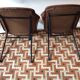 Duo de chaises tonneau vintage
