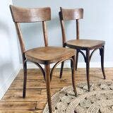 Set of 4 Thonet bistro chairs