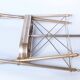 Folding magazine rack
