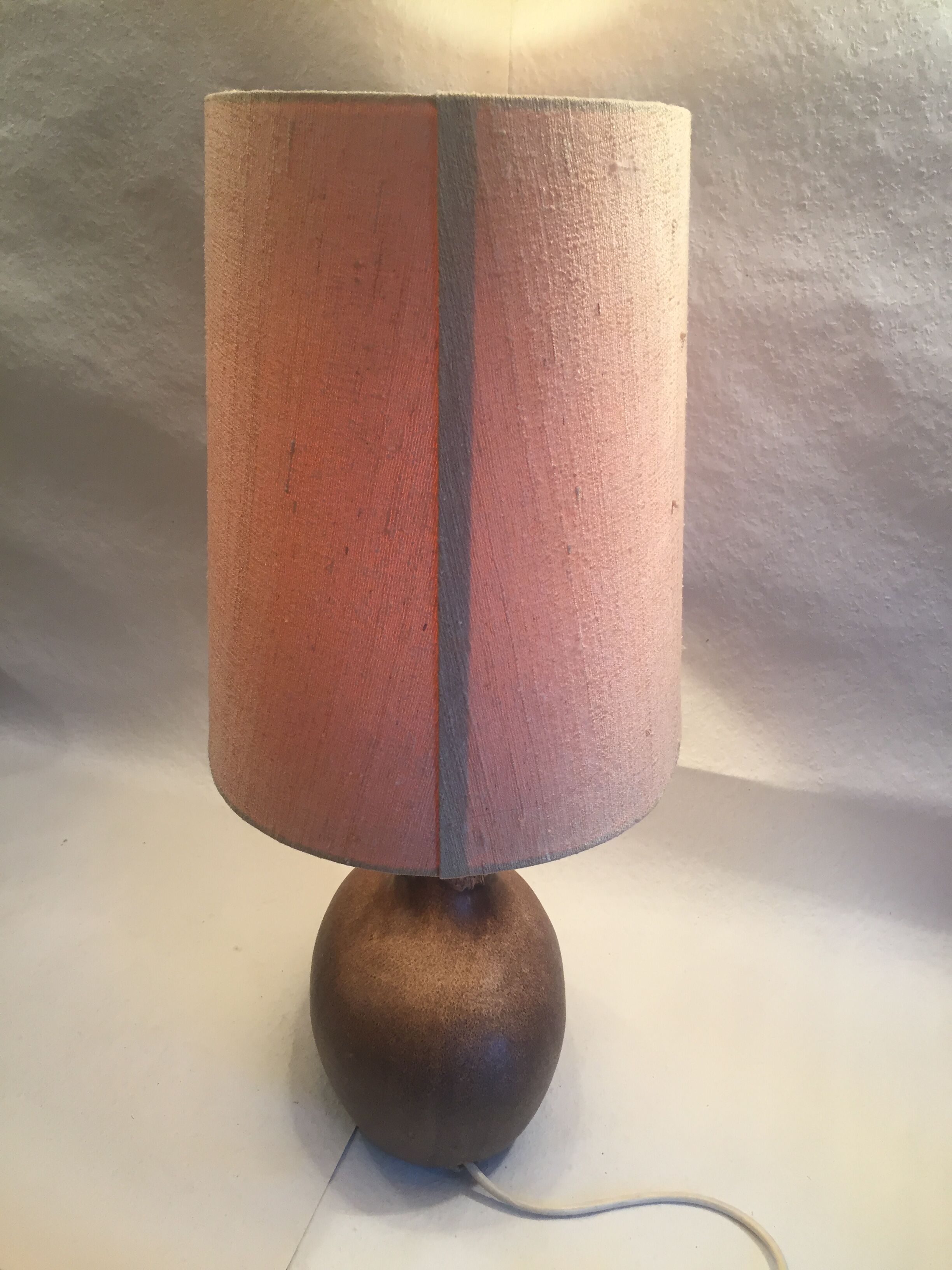 Ceramic lamp fabric lampshade 70
