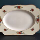 Set of two vintage English serving plates, Crown Ducal