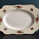 Set of two vintage English serving plates, Crown Ducal