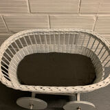 Rattan cradle