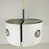 White suspension by Klaus Hempel for Kaiser Leuchten, 1970