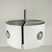 White suspension by Klaus Hempel for Kaiser Leuchten, 1970