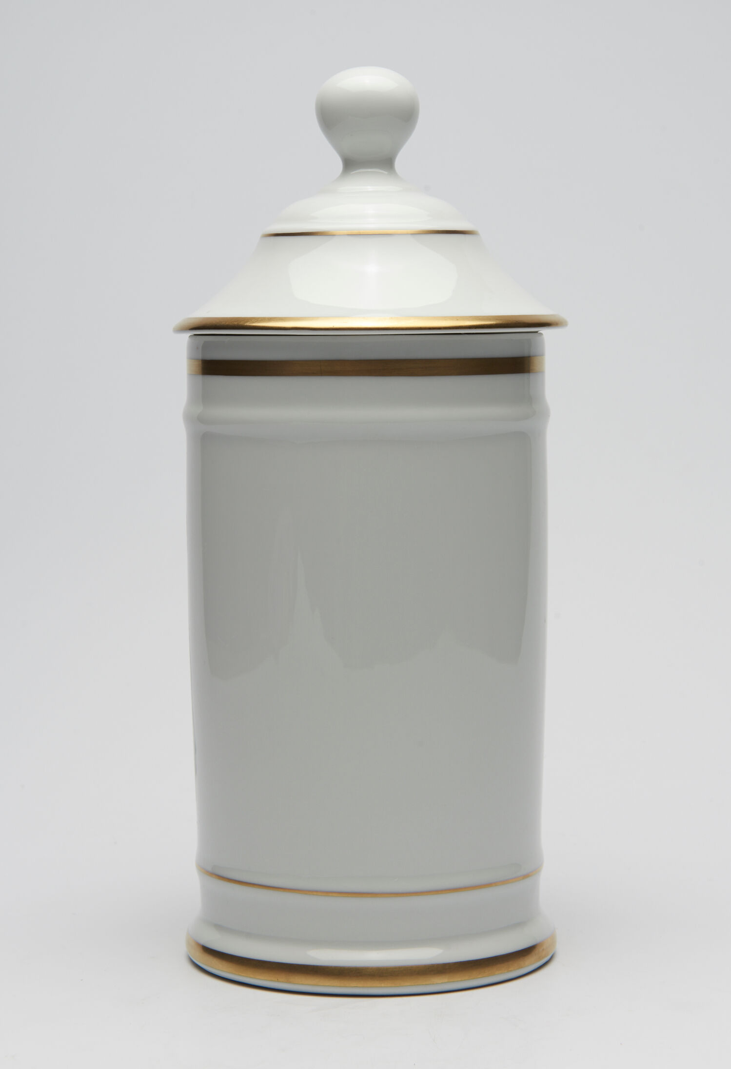 Pharmacy jar "Gum of Barbary", in Limoges porcelain