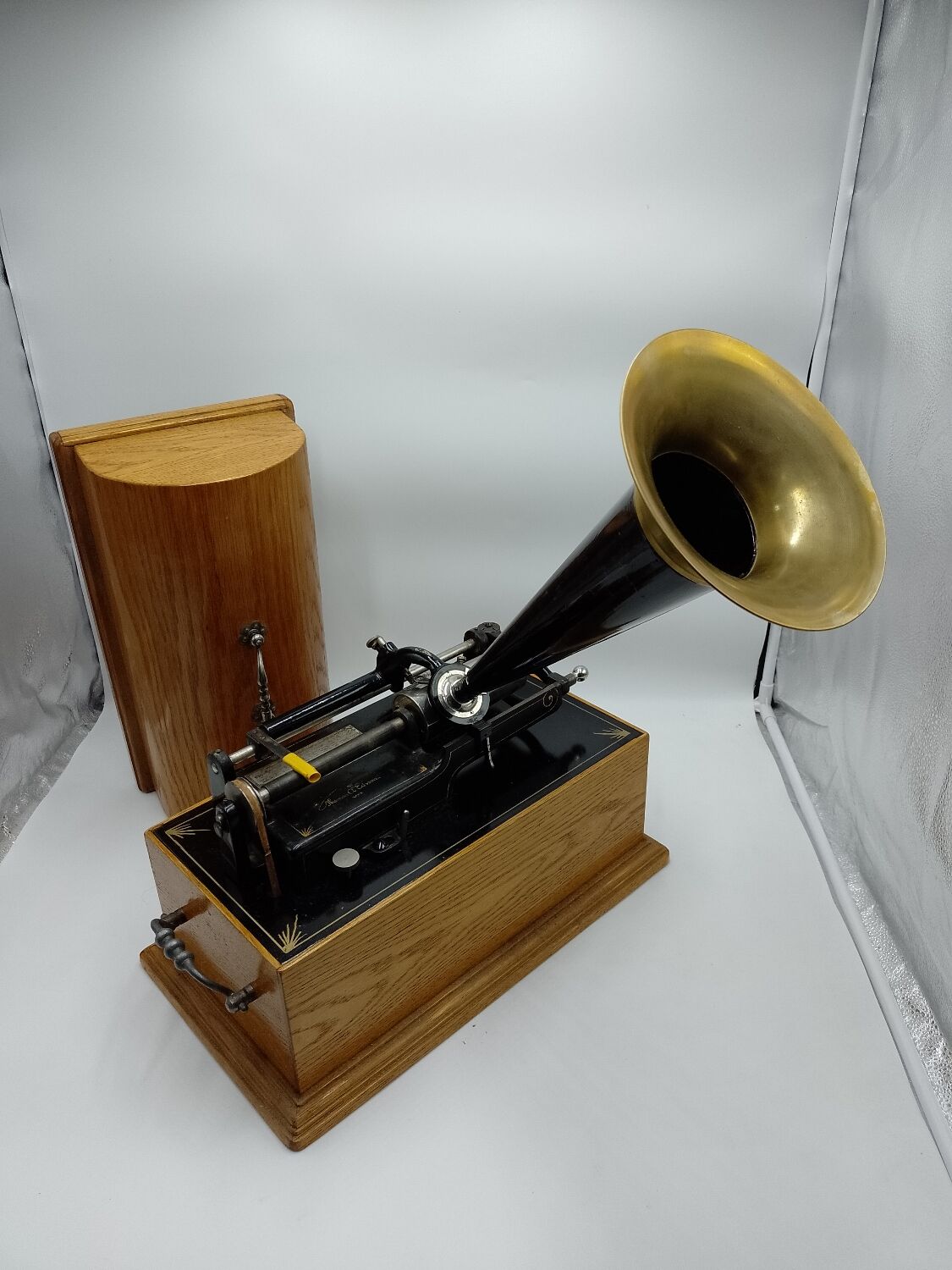 Thomas Edison cylinder phonograph