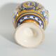 Large Hand-Painted Ceramic Double Handled Vases,  France, Set of 2