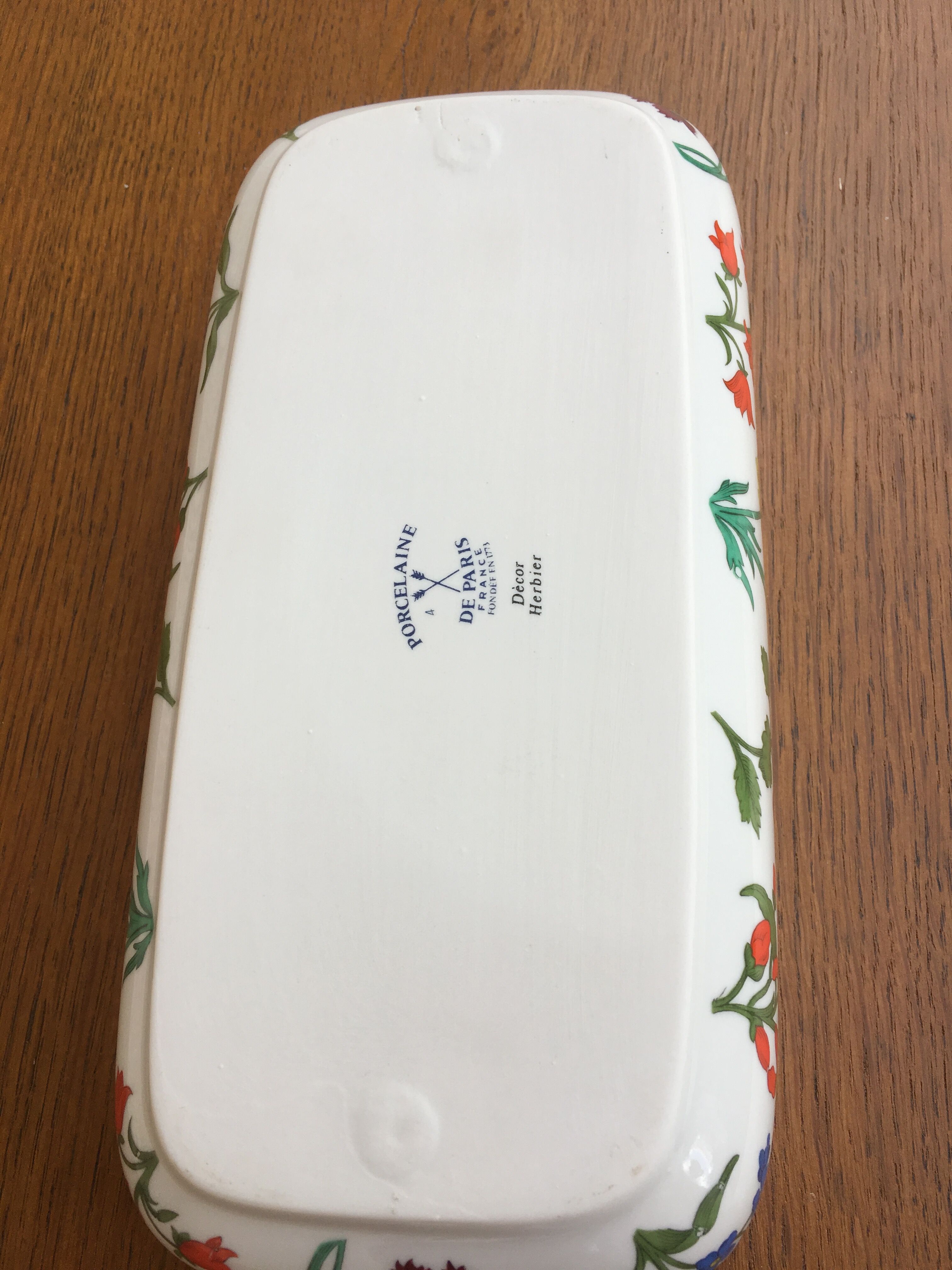 Paris Decor Herbier porcelain cutlery