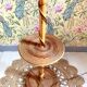 Vintage rattan floor lamp