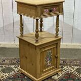 Early 20th century fir bedside table