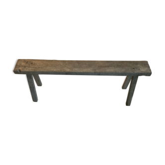 Massive oak bench