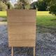 Commode vintage bois rotin