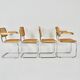 Dining chairs B32 by Marcel Breuer lot of 4