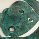 Relief panel "Step out of the frame!" in patinated wood. Contemporary.