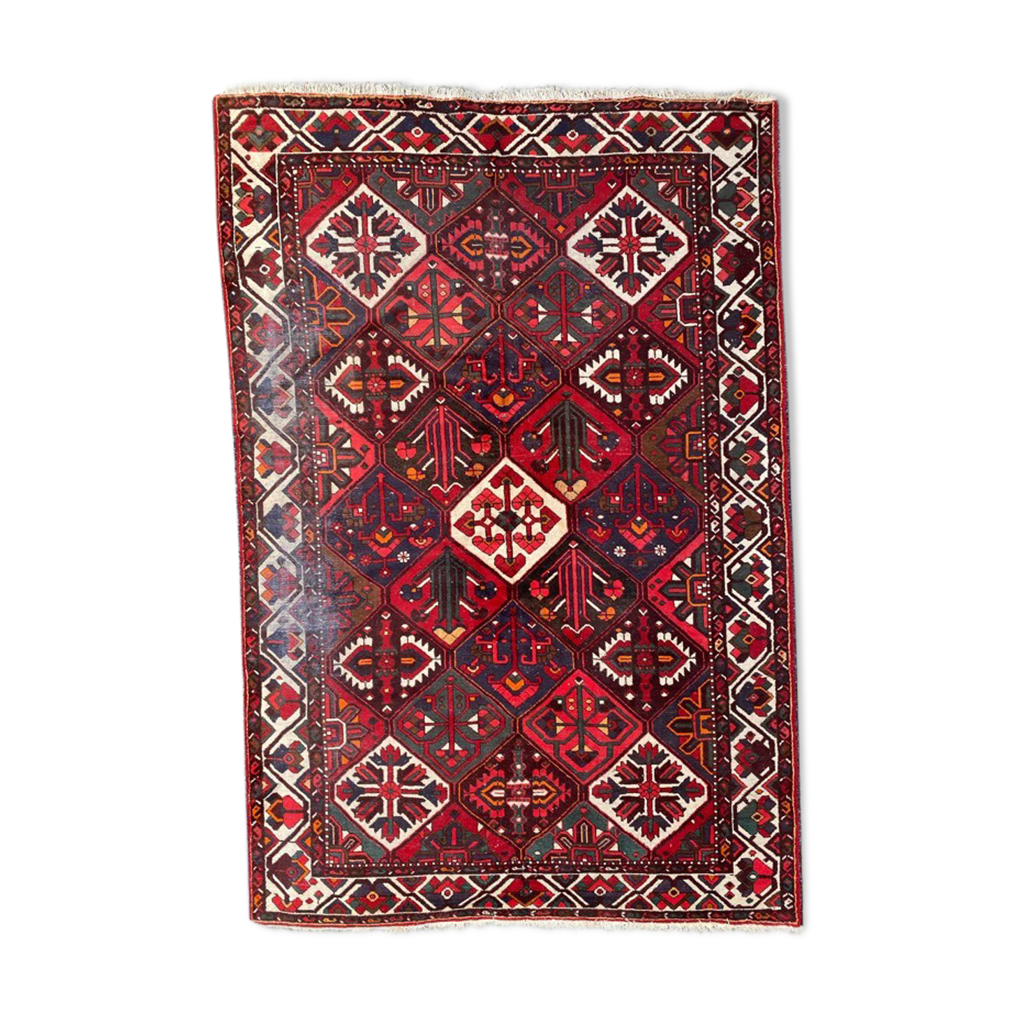 Vintage Persian rug Bakhtiar 214x320 cm