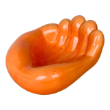 Empty hand pocket ceramic orange XXL