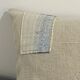 Coussin artisanal en toile ancienne style Kilim