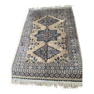 Tapis style pakistanais, chic, moyen format, 160 cm x 100 cm