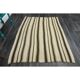 Vintage Turkish Oushak handmade wool cotton beige area rug  152x201